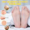 nbc BeautiLab Pedicure Kit Foot Soak Set: Bubble Salt, Sugar Scrub, Massage Mask, Massage Lotion in a Box, 4 Step Foot Spa Kit for Dry Feet, Calluses and Tired Feet(1 Set Milky Flower) view 2
