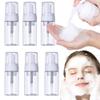 100ml 4oz Clear Foam Bottle for Facial Cleanser Shampoo Bubble Smoothly and Gently to Skin Foaming Bottle view 1