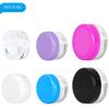 200PCS 3 Gram Sample Containers, 3ml Empty Jars with Lids, Small Cosmetic Containers, Mini Sample Jars with 16PCS Mini Spatulas for Make Up, Oils, Lotion, Powder, Paint, Jewelry, Lip Balms(Blue Lid) view 4