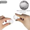 100PCS 3 Gram Sample Containers, 3ml Empty Jars with Lids, Small Cosmetic Containers, Mini Sample Jars with 8PCS Mini Spatulas for Make Up, Oils, Lotion, Powder, Paint, Jewelry, Lip Balms(Clear Lid) view 3