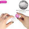 100PCS 5 Gram Sample Containers, 5ml Empty Jars with Lids, Small Cosmetic Containers, Mini Sample Jars with 8PCS Mini Spatulas for Make Up, Oils, Lotion, Powder, Paint, Jewelry, Lip Balms(Pink Lid) view 3