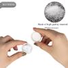 100PCS 3 Gram Sample Containers, 3ml Empty Jars with Lids, Small Cosmetic Containers, Mini Sample Jars with 8PCS Mini Spatulas for Make Up, Oils, Lotion, Powder, Paint, Jewelry, Lip Balms(White Lid) view 3