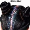 Go Ho Hair and Body Glitter Spray,Silver Glitter Spray Dry Powder Makeup for Clothes,Festival Loose Sparkle Powder,Holographic Ultra Fine Resin Glitters for Crafts,10g view 3