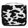 DJYQBFA Animal Cow Print Toiletry Bag Hanging Toiletry Bag Makeup Cosmetic Bag Travel Organizer Case for Women Men view 1
