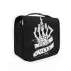 DJYQBFA Skeleton Hand Toiletry Bag Hanging Toiletry Bag Makeup Cosmetic Bag Travel Organizer Case for Women Men view 1