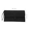 Hair scissor storage organizer Scissors Bag Barber Leather Pouch Case Foldable Hairdressing Tool Holder Bag for Scissors Shear Hair scissor container Comb leather barber scissors case view 3