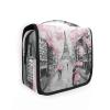 DJYQBFA Vintage Eiffel Tower Paris Toiletry Bag Hanging Toiletry Bag Makeup Cosmetic Bag Travel Organizer Case for Women Men view 1