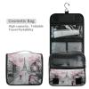 DJYQBFA Vintage Eiffel Tower Paris Toiletry Bag Hanging Toiletry Bag Makeup Cosmetic Bag Travel Organizer Case for Women Men view 4