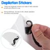 DOITOOL 16Pcs Nose Wax Kit Nose Hair Removal Waxing Mustache Protectors Mustache Guard Sticker for Men view 3