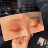 LAERPER 2022 Perfect Aid to Makeup Practice Face Board, Silicone Makeup Face - Practice Skin Board with Brush for Lash View Eyelids Training view 2