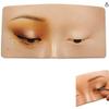 LAERPER Makeup Practice Board The Perfect Aid to Practicing Makeup Silicone Face Eye Makeup Practice Board Pad Bionic Skin for Makeup view 1