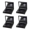 minkissy 4pcs Eyeshadow Containers Refillable Makeup Case for Custom Blends for Travel for Creams and Powders view 1