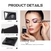 minkissy 4pcs Eyeshadow Containers Refillable Makeup Case for Custom Blends for Travel for Creams and Powders view 4