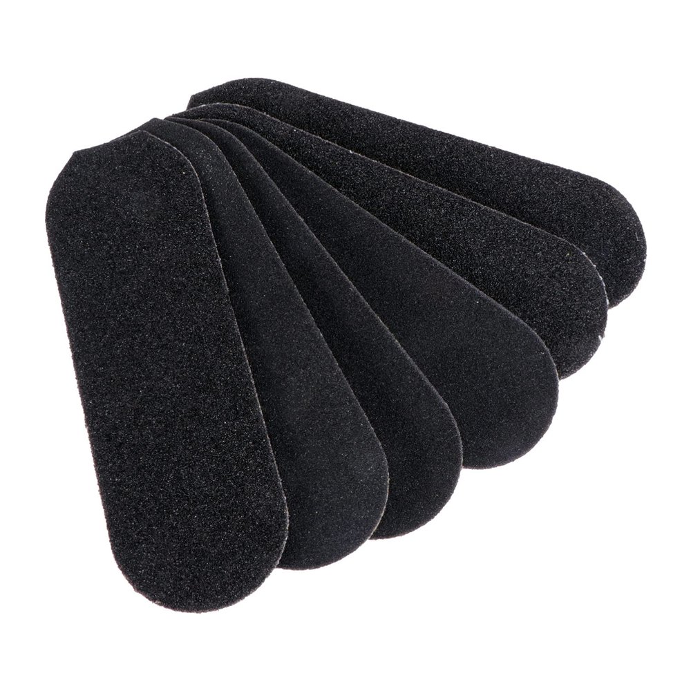 minkissy 60pcs Self-Adhesive Sandpaper for Foot Care Replaceable Foot File Discs Exfoliating Tools for Cracked Heels Calluses Gentle Cuticle Remover Accessories