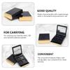 minkissy 2pcs Trimmed Eyeshadow Storage Cases Empty Cosmetic Palette Containers for Makeup and Compact Design for Travel and Daily Use view 3