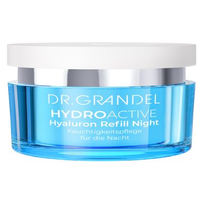 Dr. Grandel HYDRO ACTIVE Hyaluron Refill Night I night cream for a moisture boost overnight