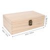 Essential Oil Wooden Box 24 Grids Essential Oil Storage Case Pine Wood Holder Organizer for Essential Oil Cosmetics Nail Polish Gift view 3