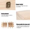 Essential Oil Wooden Box 24 Grids Essential Oil Storage Case Pine Wood Holder Organizer for Essential Oil Cosmetics Nail Polish Gift view 4