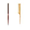 Boar Bristle Teasing Brush and Fine Tooth Rattail Comb view 1
