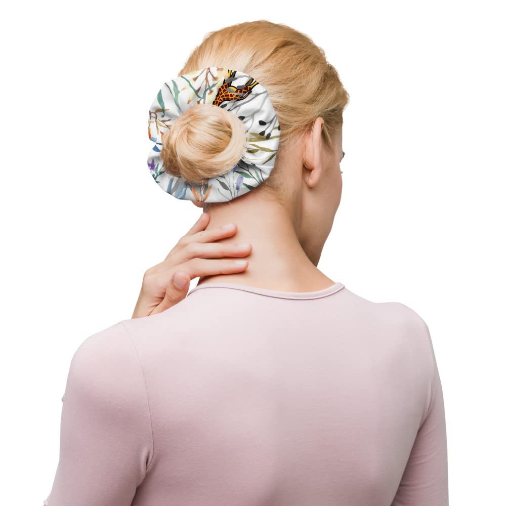 Universal Language Productions Zebra Party Scrunchie - Matching Zebra Hair Tie