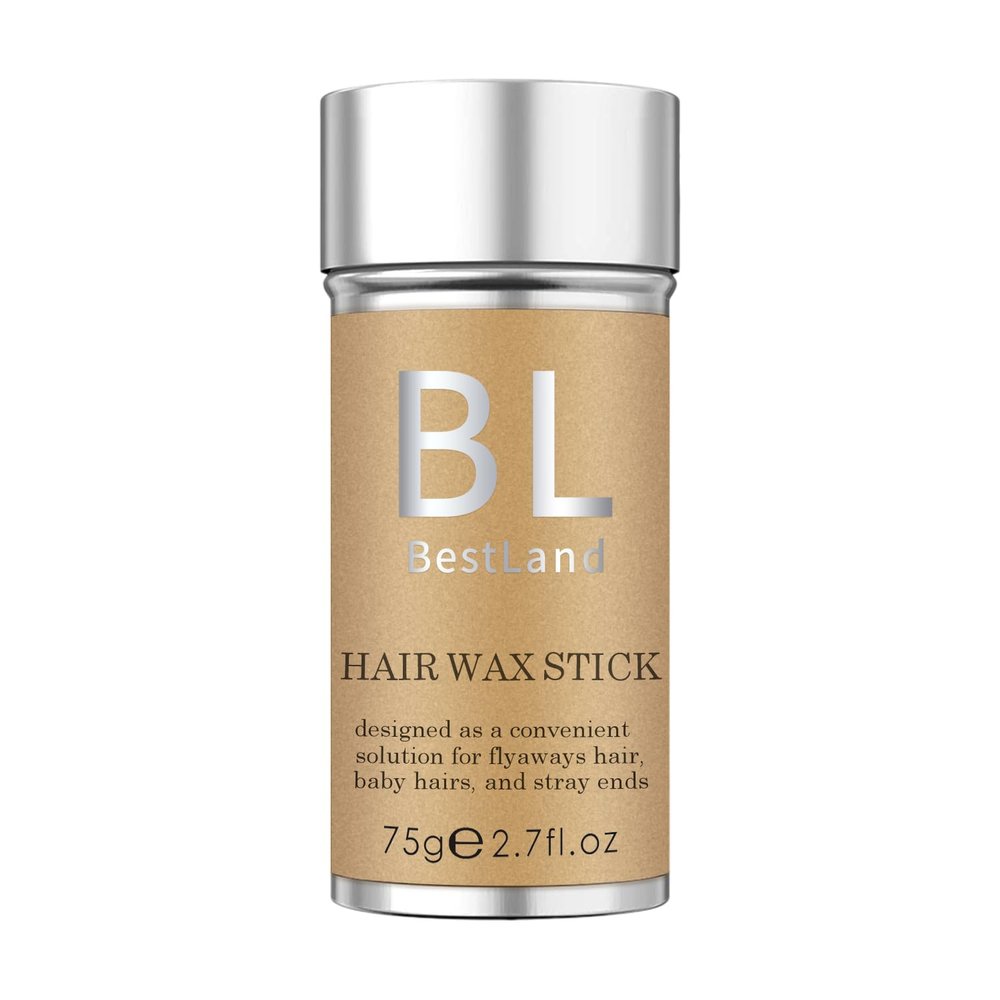 BestLand Hair Wax Stick  Non-Greasy, No-Residue Tamer for Flyaways, Frizz & Baby Hair, Styling Stick for Edges & Slick Back Looks, for Women, Men & Kids