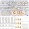 202 Pcs Hair Jewelry for Women Braids, Locs Jewelry Dreadlocks Beads Braid Rings Hair Cuffs Shells Heart Butterfly Pendants Hair Clips for Dreadlock Accessories (Silver) view 1