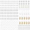202 Pcs Hair Jewelry for Women Braids, Locs Jewelry Dreadlocks Beads Braid Rings Hair Cuffs Shells Heart Butterfly Pendants Hair Clips for Dreadlock Accessories (Silver) view 4