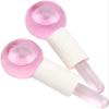 2pcs Beauty Crystal Ball Facial Cooling Puck for Face and Eye Massage Massage Tool (violet) view 1