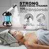 Facial Steamer - DENFANY Nano Ionic Face Steamer with Extendable 360 Rotating Arm - Portable Facial Steamer for Personal Care at Home or Salo (Black) view 3