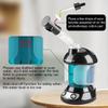 Facial Steamer - DENFANY Nano Ionic Face Steamer with Extendable 360 Rotating Arm - Portable Facial Steamer for Personal Care at Home or Salo (Black) view 4