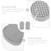 Lurrose Bathroom Accessories 2 Pack Baby Bath Sponges Soft Body Scrubber Safe for Children's Skin Reusable Shower PVA Sponges view 3