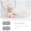 Lurrose Bathroom Accessories 2 Pack Baby Bath Sponges Soft Body Scrubber Safe for Children's Skin Reusable Shower PVA Sponges view 4
