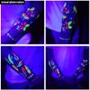 Glow in the Dark Tattoos 172 PCS  Glow in the Dark Party Supplies, Neon Body Paint Be UV Blacklight Reactive Face Temporary Tattoos for Adults, Teens | Neon Accessories, Party Favors & Decorations view 2