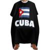 Cuban Flag Adults Barber Cape Lightweight Styling Hair Cutting Cape Hairdressing Cape Gown Apron view 1