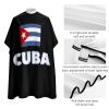 Cuban Flag Adults Barber Cape Lightweight Styling Hair Cutting Cape Hairdressing Cape Gown Apron view 4