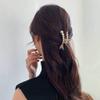 UUYUU Fashion New Elegant Pearls Fish Tail Hair Claws Barrettes Hair Clips for Women Hairpins Fashion Hair Accessories Gifts view 4