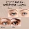 Vegan Black & brown & Blue Mascara for Sensitive Eyes, Natural Hypoallergenic mascara, Natural Looking, Cruelty Free, Ophthalmologist Tested- By Gaya cosmetics view 3