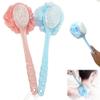 2 Pack Bath Loofah Exfoliating Sponge Back Handle Scrubber Shower Brush Massage view 4