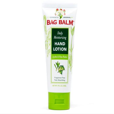 Bag Balm, Daily Moisturizing Hand & Body Lotion, Fragrance Free, 3 fl oz (89 ml)