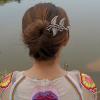 Celtic Knot Hair Artifact Hairpin Leaf Hairpin Alloy Hair Stick Pagan Gothic Hair Accessories Gift (Color : 3) view 1