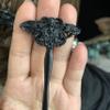 Black Accessories Death Moth Hairpin Skull Hair Stick Accessories Hair Accessories Headdress Wand Gift view 1