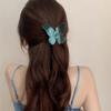 ATODEN Butterfly Hair Accessories - 4 Pcs Transparent Acrylic Claw Clips for Women's Thick, Thin, and Medium Hair view 3