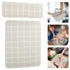 FOMIYES 1set Nail Hand Rest Cushion Ergonomic Design for Manicure and Pedicure Comfortable Plaid Nail Art Pillow and Mat for and Home view 4