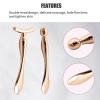 2PCS Metal Eye Cream Applicator Wand Stick, Massager Skin Care Tools, Face Roller Massager Tool,Eye Massage Wand Stick Girls Women Facial Massager for Reducing Puffiness Wrinkle view 3