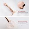 2PCS Metal Eye Cream Applicator Wand Stick, Massager Skin Care Tools, Face Roller Massager Tool,Eye Massage Wand Stick Girls Women Facial Massager for Reducing Puffiness Wrinkle view 4