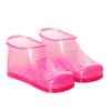 Massage Foot Bath Shoes, Portable Hook-Type Foot Massage Foot Bath Shoes, 1 Pair Portable SPA Household Relaxation Bucket Boots Thermal Massage to Promote Blood Circulation(Red,Large) view 1