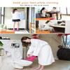 Massage Foot Bath Shoes, Portable Hook-Type Foot Massage Foot Bath Shoes, 1 Pair Portable SPA Household Relaxation Bucket Boots Thermal Massage to Promote Blood Circulation(Red,Large) view 4