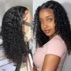 180 Density 4X4 Closure Short Bob Wig Kinky Curly Pre Plucked Remy Glueless Human Hair Lace Wig 8-16inch Afro Curl 13X4 Wig 180 Density 16inch view 1
