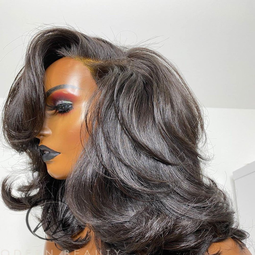 13X6 Body Wave Bob Wig Short 13X4 Lace Front Human Hair Brazilian Remy 4X4 Closure Loose Pre Plucked 180 Density For Black Women 4x4 Closure Wig 10inch