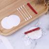 200 Pack Hotel Vanity Kit Individually Wrapped, Bulk Hotel Amenities Kit, Hotel Hospitality Set, Hygiene Products Include Cosmetic Cotton Pads, Cotton Swabs, Nail File (Paper Sticks) view 2